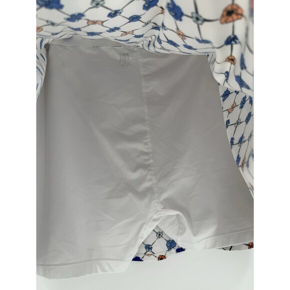 TAIL Women's "Cass" 16 Inch Pull On Golf Skort-LARGE Ret@$99 Multi-Color Poppy - Picture 3 of 12